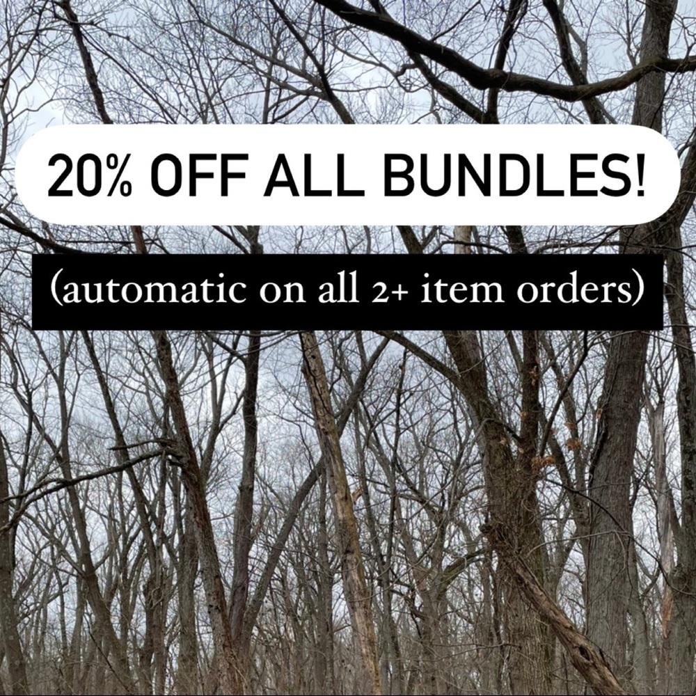SAVE 20% when you buy 2+ items!
